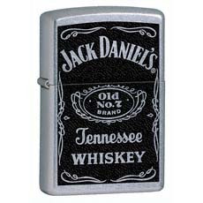 Jack Daniel's Label Street Chrome Zippo