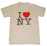 I Love NY "Classic" Ash Kids Tee alt photo