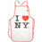 I Love NY Apron photo