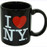 I Love NY Black 11oz. Mug photo