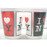 I Love NY 3-Panels Frosted Shot Glass photo