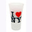 I Love NY Frosted Tulip Shot Glass photo