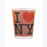 I Love NY Pink Shot Glass photo