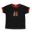 I Love NY Navy Ringer Baby Tee photo