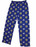 NYPD Navy Pajama Pants - flat photo