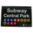 Central Park Subway Magnet photo