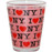 I Love NY "Repeat" Pink Shot Glass photo