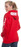 LIFEGUARD New York City Red Hoodie - on model side photo