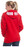 LIFEGUARD New York City Red Hoodie - on model back photo
