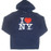 I Love NY Navy Hooded Sweatshirt - alt image photo