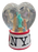 I Love NY Heart Shaped 65mm Snowglobe photo