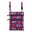 Purple I Love NY Allover Neck Wallet photo