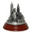 Mini Round NYC Pewter Skyline Model photo