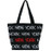 Robin-Ruth NY Black/White/Red Small Tote Bag photo