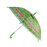 NYC Clear Neon Green Umbrella photo