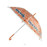 NYC Clear Neon Orange Umbrella photo