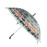 NYC Clear Neon Black Umbrella photo