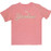 Yankees Pink Wordmark Toddler Tee photo