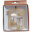 NYC Skyline Framed Gold Foil Ornament photo