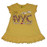 NYC Floral Yellow Infant Mini Dress photo