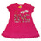 NYC Floral Fuschia Infant Mini Dress photo