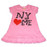 NY Loves Me Pink Infant Mini Dress photo