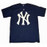Yankees "Soft Density" Navy Mens Tee photo