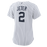 Yankees Derek Jeter Replica Ladies Jersey - back photo