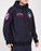 NY Yankees Hybrid Woven Navy Full Zip Jacket - right sleeve photo