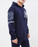 NY Yankees Embroidered Logo Navy Hooded Sweatshirt - right sleeve photo