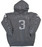 New York "3 Series" Ash Hooded Sweatshirt photo