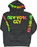 New York "Retro" Black Hooded Sweatshirt alt image photo