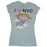 I Heart NYC Miss Empire State Blue Youth Girls Tee photo