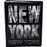 Black & White Letters Skyline Medium Photo Album photo