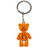 I Love NY Peach Bear Keyring photo