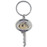Apple Skyline Key Shaped Swivel Keyring photo