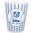 NY Baseball Pinstripe Frosted Shotglass photo