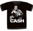 Johnny Cash Black Adult T-Shirt photo