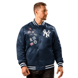 ジャケット・アウター Original patch stadium jacket (navy) LS250437_NYY_f__85789.