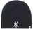 NY Yankees Navy Knit Beanie Hat photo