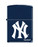 NY Yankees Logo Navy Matte Zippo photo