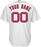 Boston Red Sox Replica Personalized Youth Home Jersey - Back photo