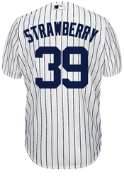 Men’s Nike Lou Gehrig New York Yankees Cooperstown Collection Navy  Pinstripe Jersey