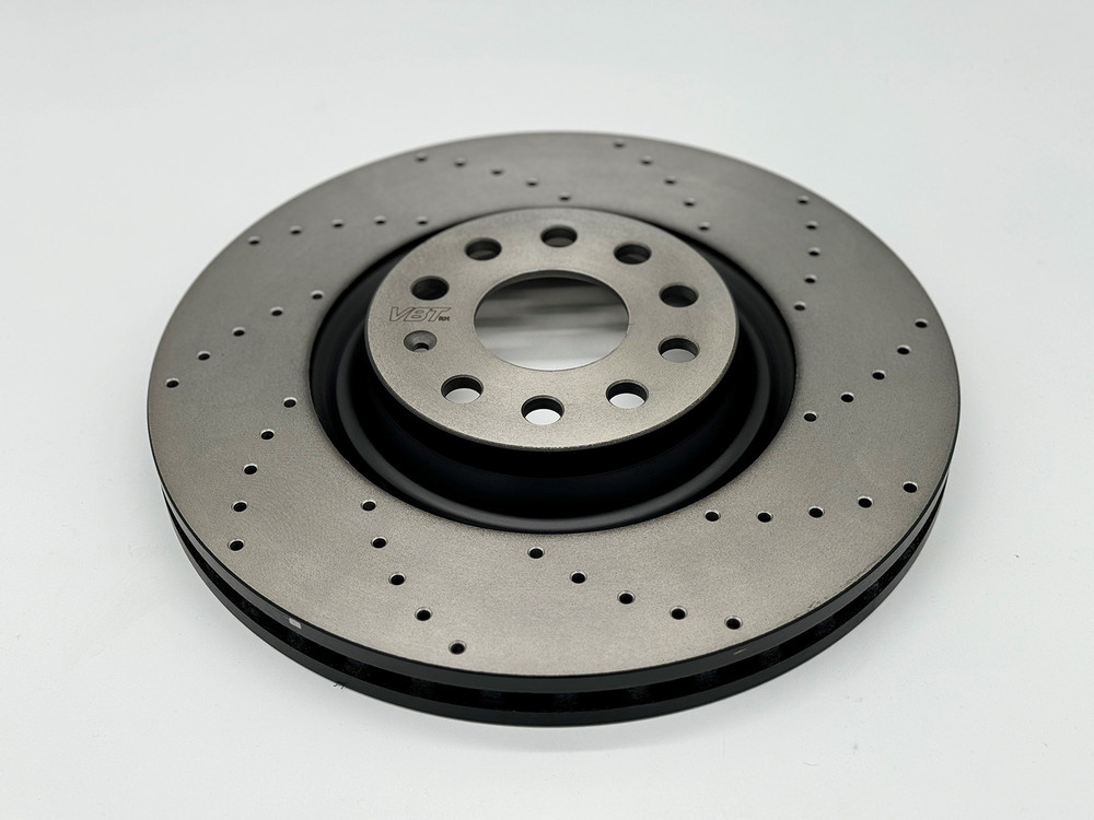 VBT Cross Drilled 312x24mm Front Brake Discs (5561811201D)