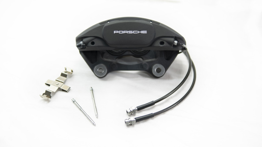 Porsche Macan Front Caliper Kit with Brake Lines - S4/S5 B8