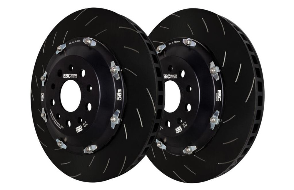 EBC Rear Racing 2 Piece Floating SG Grooved Discs - BMW M3 Competition G81 - 3 Twin Turbo Petrol 510 - 2023- - 370mm