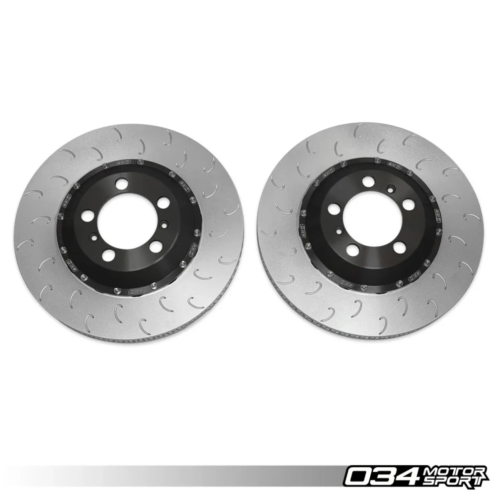 034Motorsport 2-Piece Floating Front Brake Rotor Upgrade - 991.1/991.2 Porsche 911 GT3