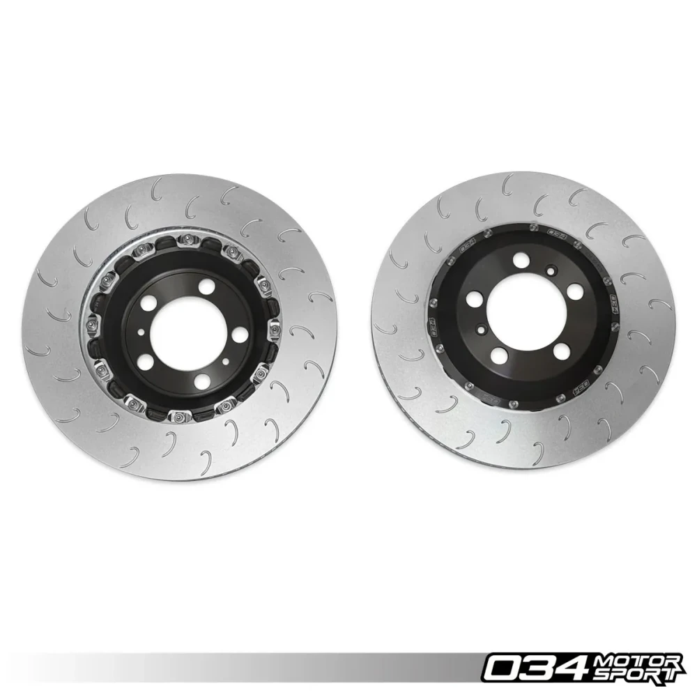 034Motorsport 2-Piece Floating Front Brake Rotor Upgrade - 991.1/991.2 Porsche 911 GT3