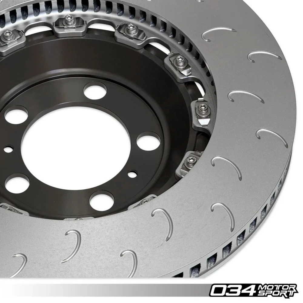 034Motorsport 2-Piece Floating Front Brake Rotor Upgrade - 991.1/991.2 Porsche 911 GT3