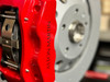 Front Brake KIt - BK0033 - 370x32mm Drilled Discs / Brembo 4 Piston Calipers